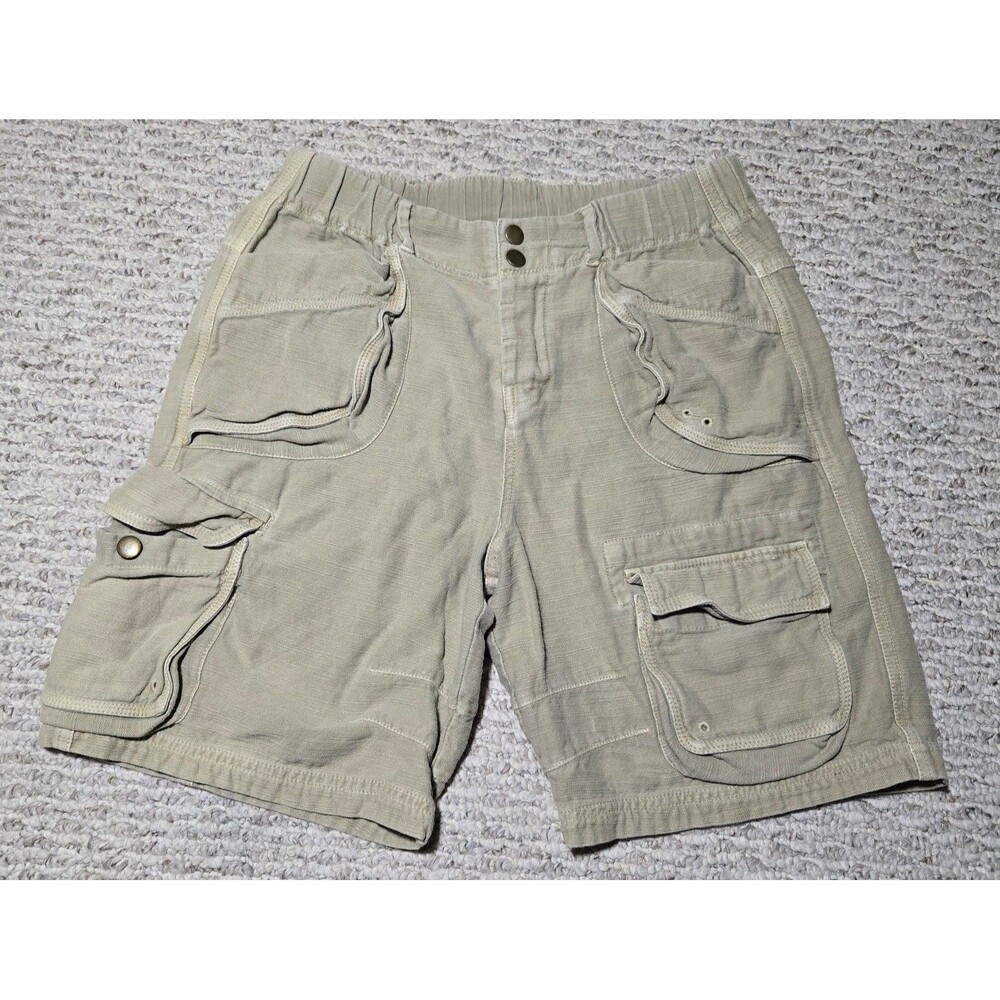 Free People Caymen Cargo Short Khaki Tan Women's XS Cotton Blend